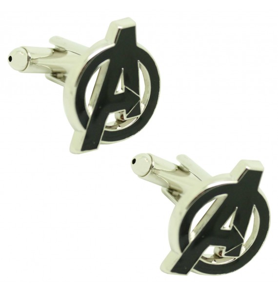 Gemelos para camisa Avengers - negro