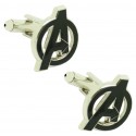Gemelos para camisa Avengers - negro