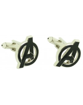 Gemelli per camicia Avengers - neri