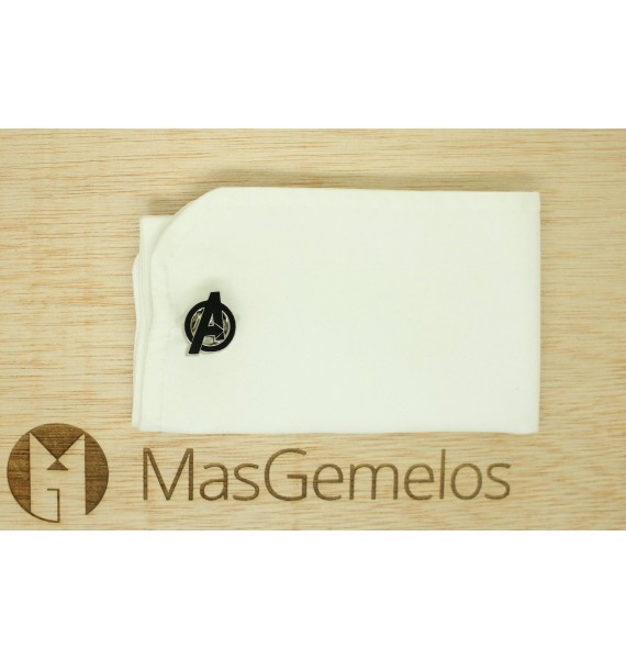 cufflinks of avengers - black