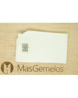 Boutons de manchette pour chemise ferrari - argent