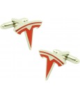 cufflinks of Tesla - red