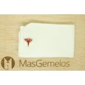 Gemelos para camisa Tesla - red