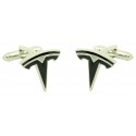 Gemelli per camicia Tesla - nero
