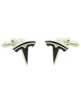 Gemelli per camicia Tesla - nero