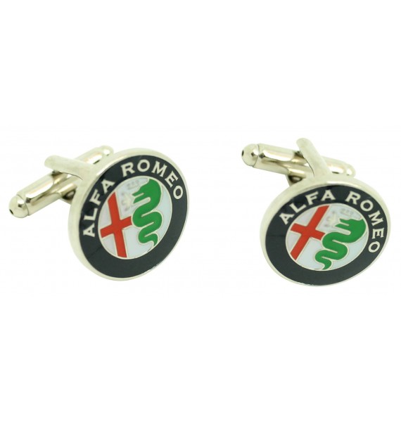 Manschettenknöpfe mit Alfa Romeo Logo
