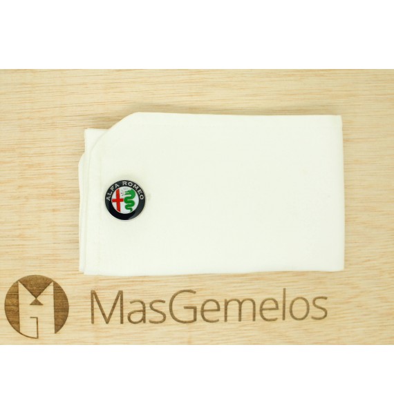 Gemelos para camisa logo Alfa Romeo