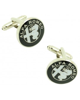 Gemelos para camisa Alfa Romeo - negro