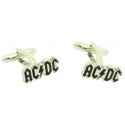 Boutons de manchette AC/DC