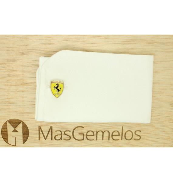 Gemelos para camisa insignia Ferrari