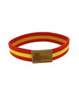 Bracelet with elastic Spain flag National Police