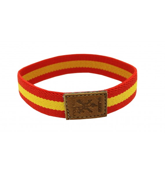 Pulsera con bandera España elástica Legión España