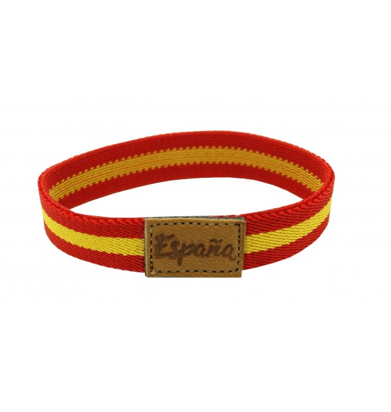 Pulsera con bandera España elástica - España