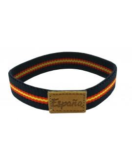 Bracelet with elastic blue Spain flag - Spain