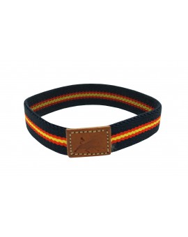 Pulsera con bandera España azul elástica - Toro