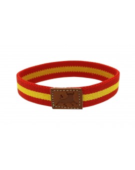 Bracelet with elastic Spain flag - Bull