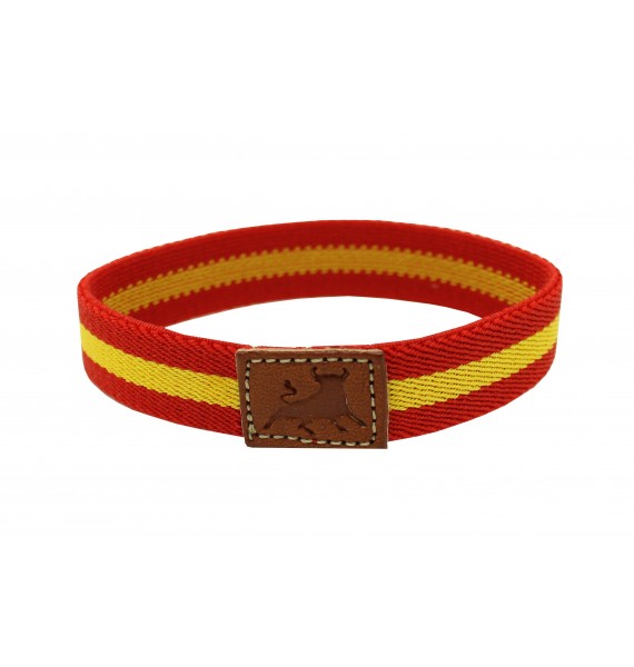 Pulsera con bandera España elástica - Toro