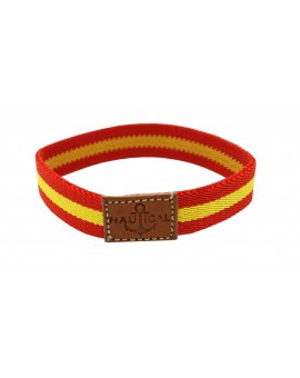 Bracelet with elastic Spain flag - Nautical