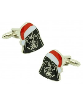 Gemelos para camisa Darth Vader Santa Claus