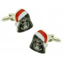 Gemelos para camisa Darth Vader Santa Claus