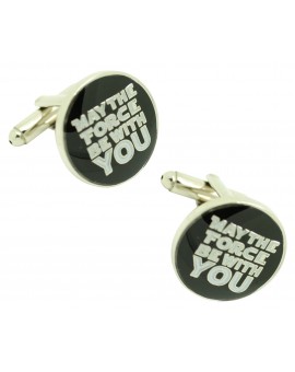 Gemelos para camisa MAY THE FORCE BE WITH YOU
