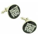 Gemelos para camisa MAY THE FORCE BE WITH YOU