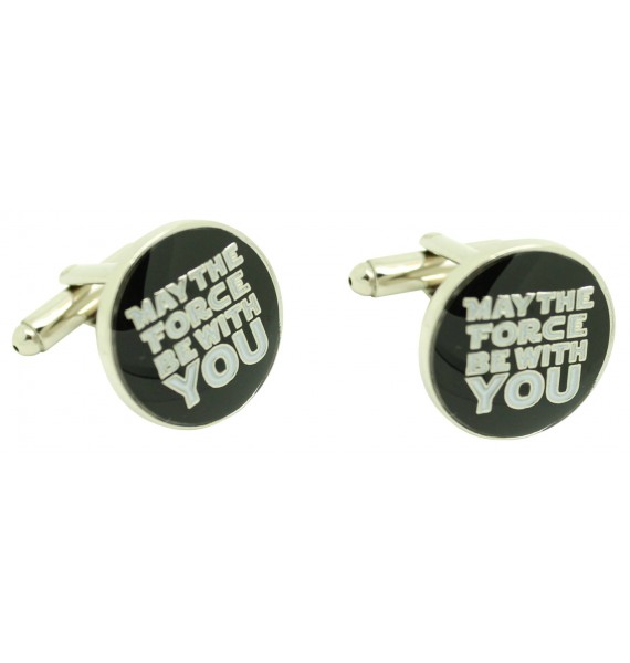 Gemelos para camisa MAY THE FORCE BE WITH YOU