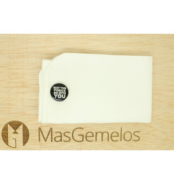 Gemelos para camisa MAY THE FORCE BE WITH YOU