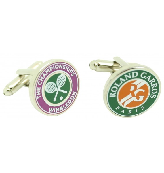Gemelli per camicia Torneo Roland Garros & Wimbledon