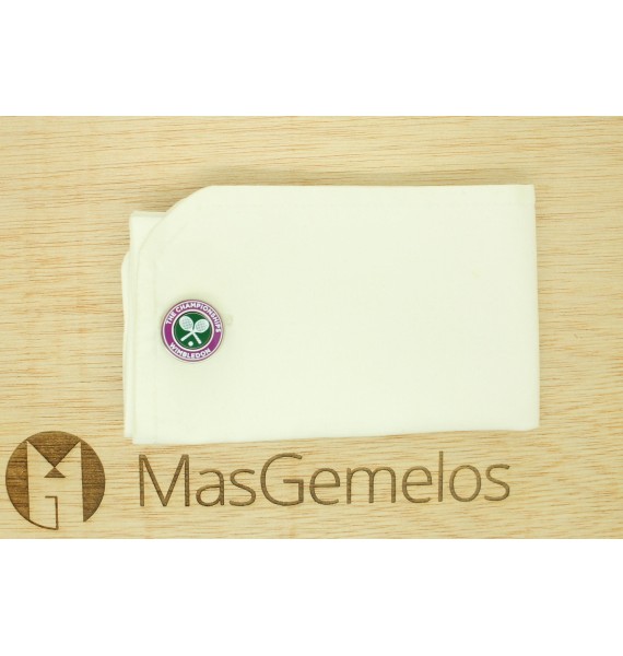 Gemelos para camisa Torneo Roland Garros & Wimbledon
