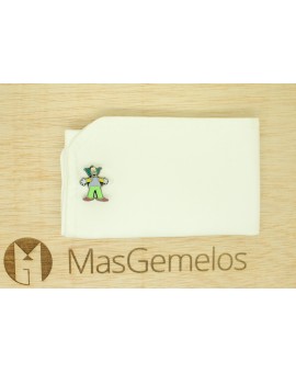 Boutons de Manchette Krusty le Clown Simpson Chemise