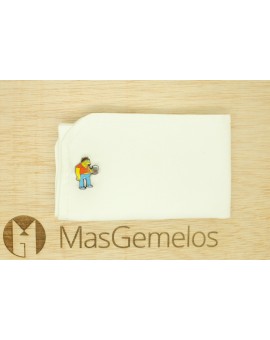 Gemelos para camisa Barney Gumble de Simpson