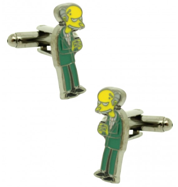 Gemelos para camisa Montgomery Burns de Simpson