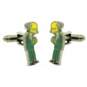 Manschettenknöpfe für Montgomery Burns von Simpson