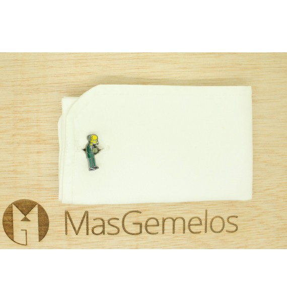 Boutons de manchette Montgomery Burns de Simpson