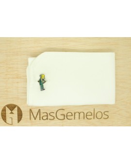 Boutons de manchette Montgomery Burns de Simpson