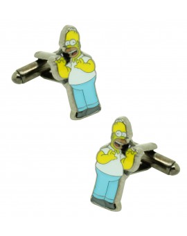 Gemelos para camisa Homer Simpson