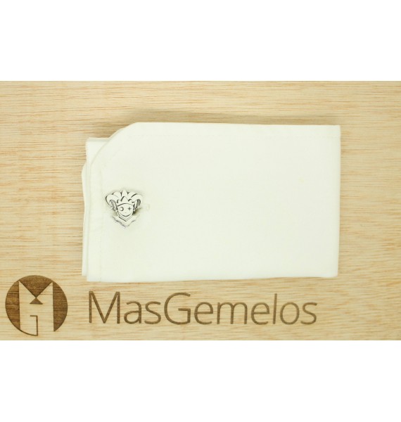 Gemelli per camicia personalizzata Arlequín Plata 925