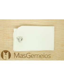 Boutons de manchette chemise Arlequin personnalisés en argent 925