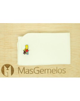 Abotoaduras de camisa Bart Simpson