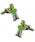 Cufflinks Ned Flanders of Simpson