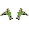 Cufflinks Ned Flanders of Simpson