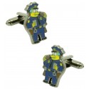 Gemelos para camisa Jefe de policia Wiggum Simpson