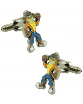 Gemelos para camisa Videojuego Crash Bandicoot