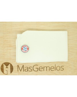 Abotoaduras da camisa do time FC BAYERN DE MUNICH