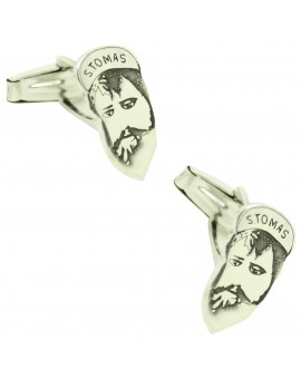 Gemelos a medida Santo Tomás Plata de ley 925