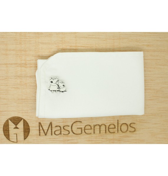 Boutons de manchette chemise Peppa Pig personnalisés en argent 925