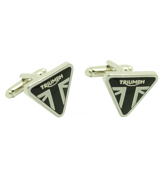 Boutons de manchette pour la chemise Logo Triumph nouveau bouclier