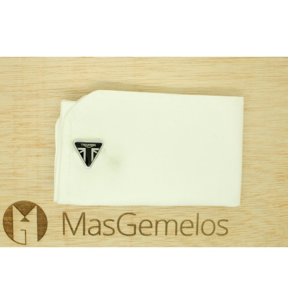Boutons de manchette pour la chemise Logo Triumph nouveau bouclier