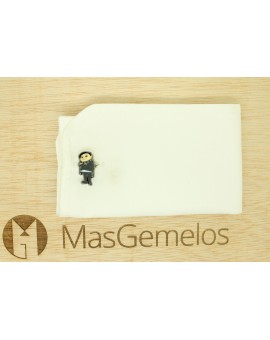 Boutons de manchette chemise Minions et GRU